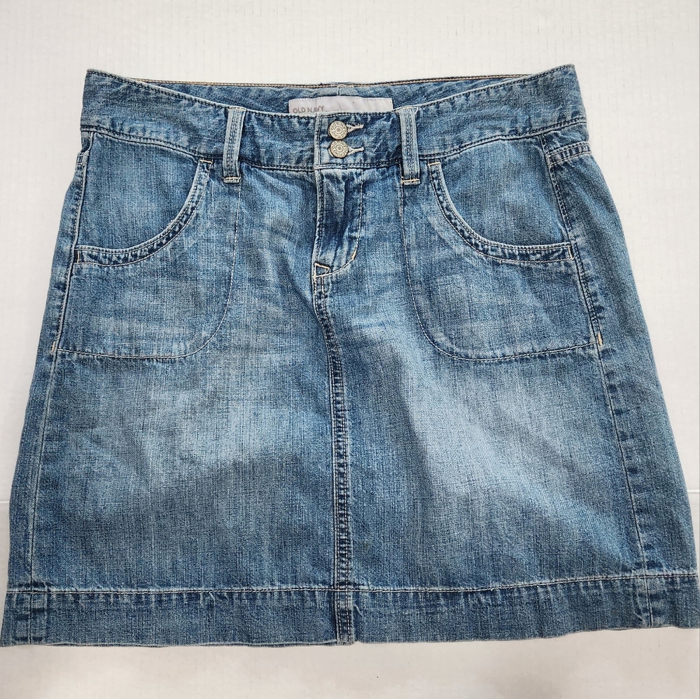 Old Navy Denim Mini Skirt Size 4